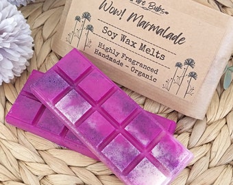 Marmalade Scented Soy Wax Melts: Eco Friendly, Highly Fragranced