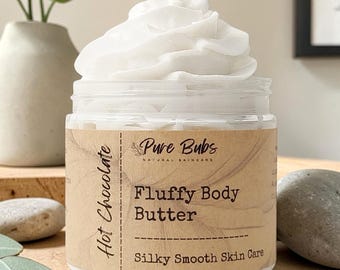 Hot Chocolate Vegan Body Butter: Organic Shea & Mango Butter