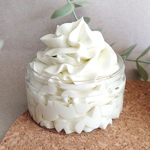 Organic Body Butter, Whipped 100% Natural Body Butter, Vegan Body Butter with Shea, Mango and Cocoa Butter zdjęcie 8