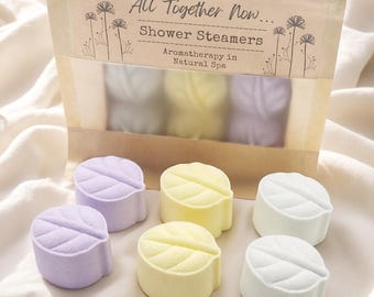 Shower Steamers Gift Set, Aromatherapy Bombs for Relaxing Home Spa Self Care