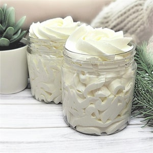 Organic Body Butter, Whipped 100% Natural Body Butter, Vegan Body Butter with Shea, Mango and Cocoa Butter