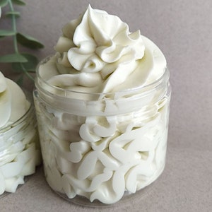 Organic Body Butter, Whipped 100% Natural Body Butter, Vegan Body Butter with Shea, Mango and Cocoa Butter zdjęcie 5