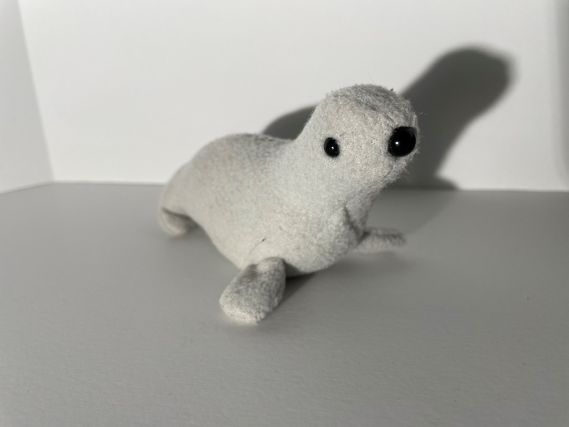 Seal plush Made to order | Etsy