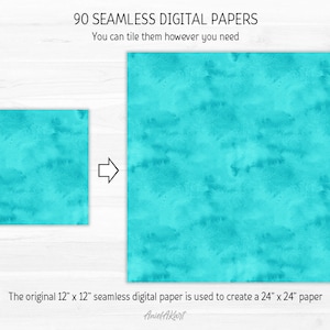 90 Watercolor Texture Digital Paper Pack Bundle Rainbow Background ...