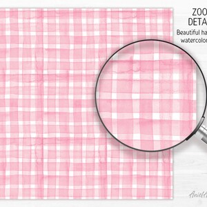 Blush Pink Seamless Pattern Watercolor Polka Dot Digital Paper Pack ...
