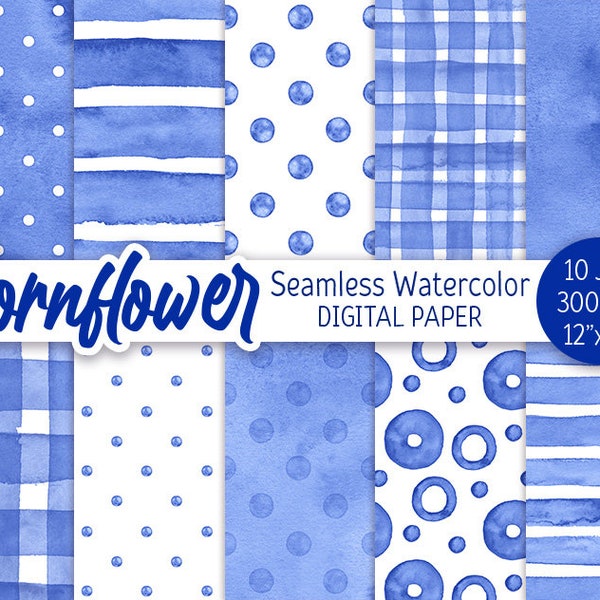 Cornflower Pattern - Etsy