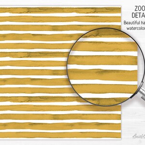 Watercolor Autumn Digital Paper Pack Cozy Fall Seamless Pattern Polka ...