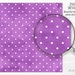 Violet Watercolor Polka Dot Digital Paper Pack Purple Seamless Pattern ...