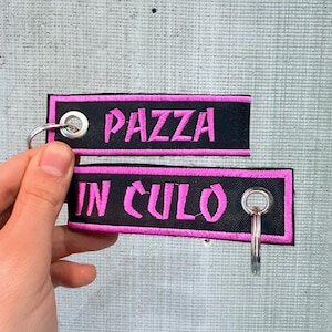 Portachiavi PAZZA IN CULO