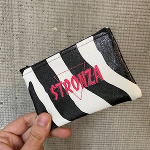 bolso STRONZA con estampado de cebra