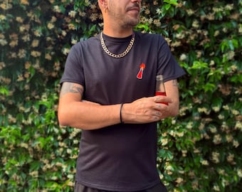 Molotov Campari Embroidered T-shirt