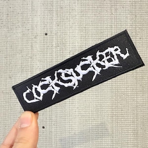 Cocksucker - embroidery patch