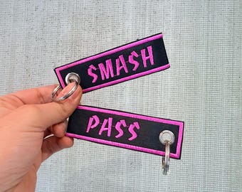 SMASH or PASS Keychain