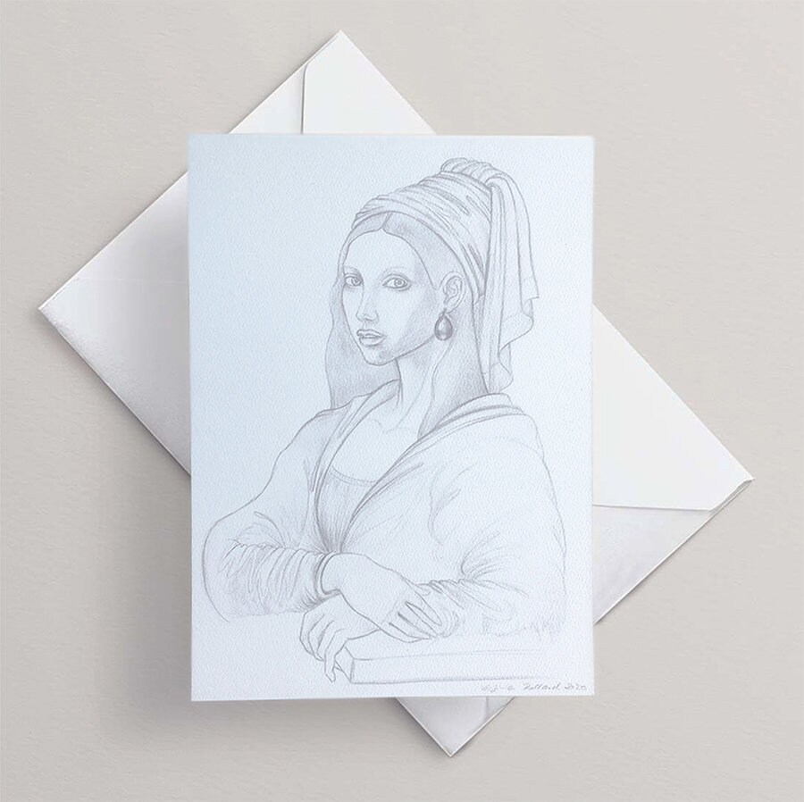 Impression de L'illustration La Joconde Réinterprétée