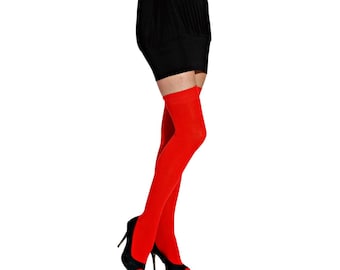 3 Pairs Of Over Knee Socks (Size 4-7) 11 Colours To Choose From