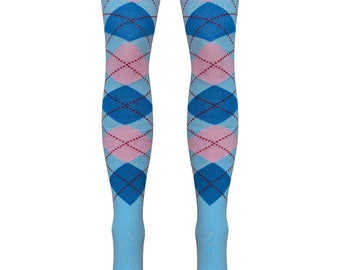 Argyle Over Knee Socks (Made In Italy) 11 Amazing Styles