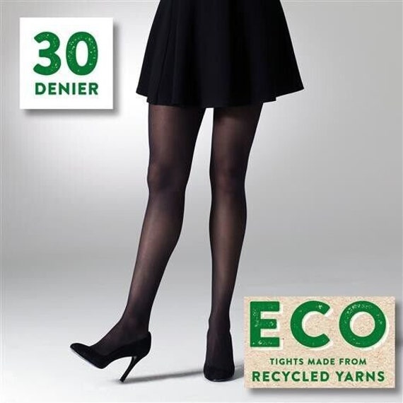 Gipsy Black 30 Denier Eco Tights 