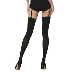 Black 50 Denier Stockings (Made In Italy)