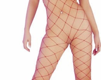 Fence Net Cat Suit