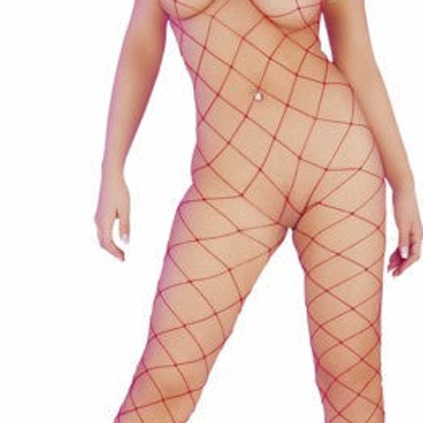 Fence Net Cat Suit