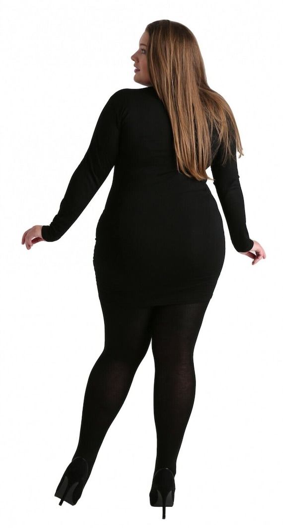 Italian 50 Denier Opaque Curvy Plus Size Tights 6 Colours / Sizes