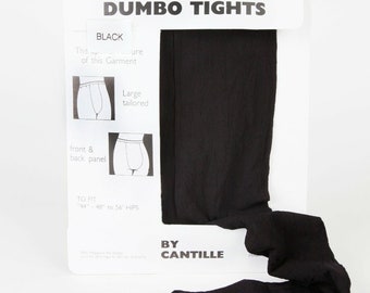 20 Denier XL Tights With Double Panel Gusset (fits 48