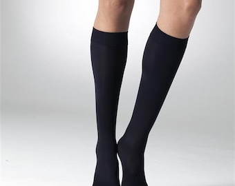 Silver Legs 40 Denier Luxury Knee Highs (3 Colours / Made In Italy)