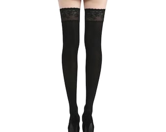 Boland- Calze Collant A Rete Maglia Larga Fishnet Wide Per Adulti, Nero, Taglia Unica, 02220 (Confezione Da 2 - Foto 2