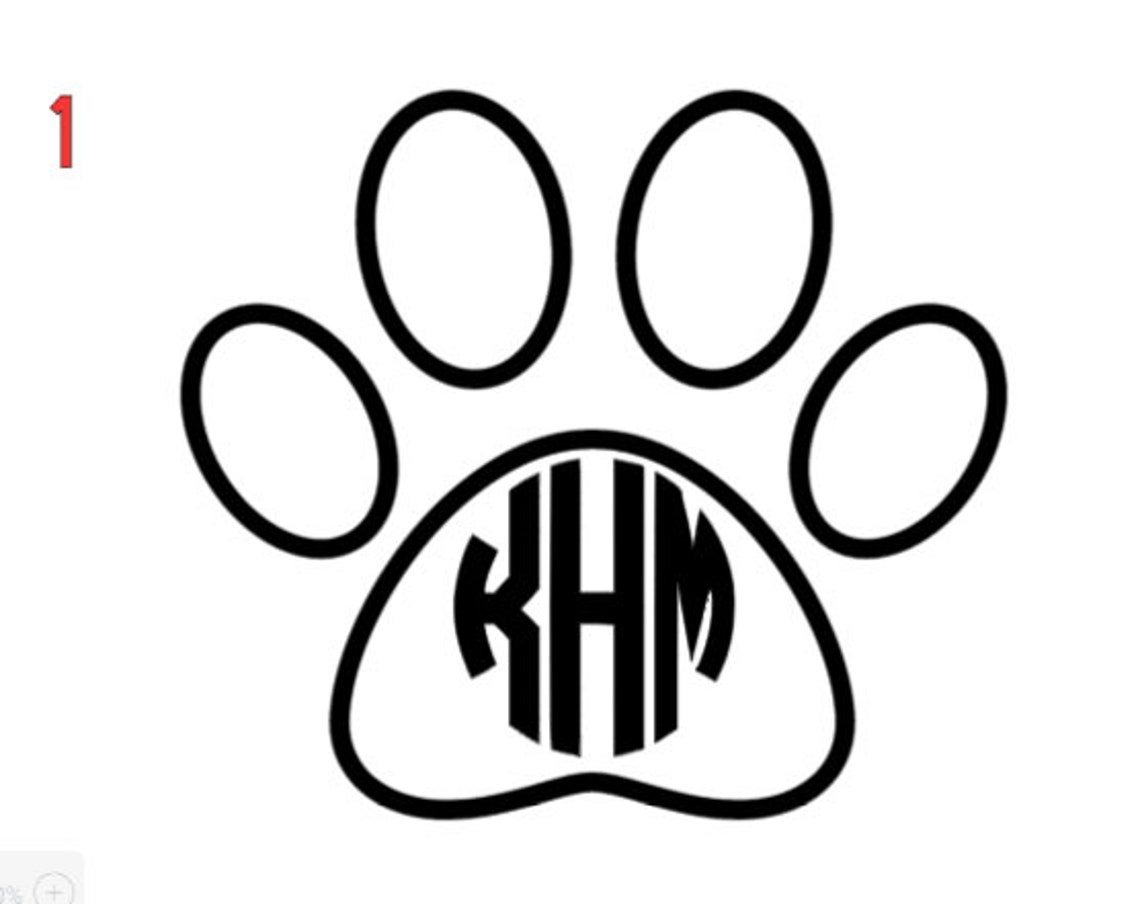 paw print window decal paw print window decal