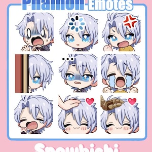 Phainon Stickers Emotes | Honkai Star Rail | Twitch + Discord Ready !