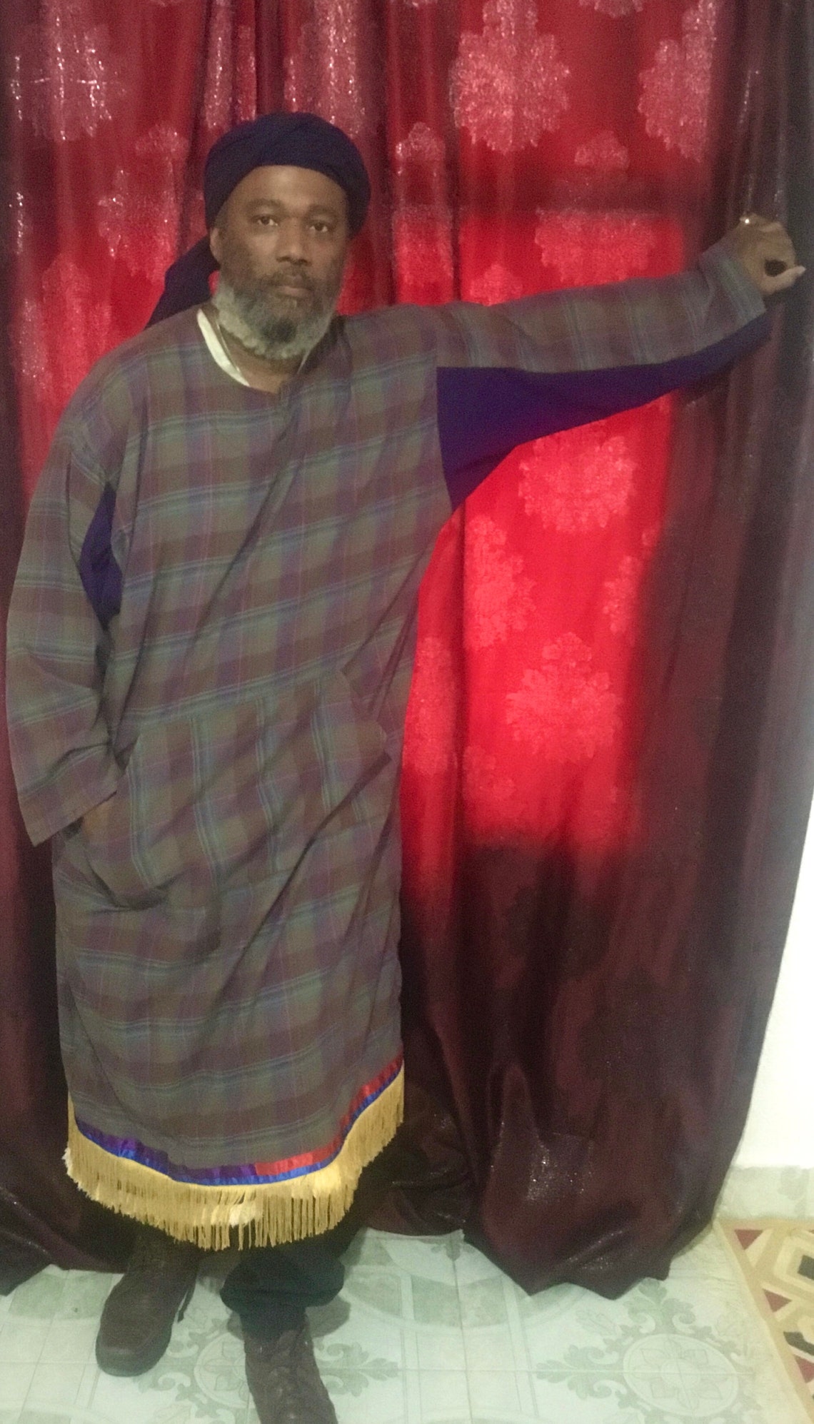 Tunic Hebrew Israelite Yasharahla Long 2XL Garment Mens Etsy