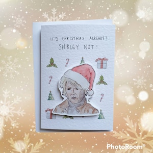 Shirley Carter | Handgefertigte Weihnachtskarte | Osterhasen