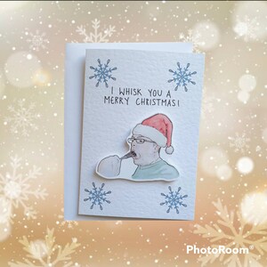 Schneebesen Kerl | CDWM | Handgefertigte Weihnachtskarte