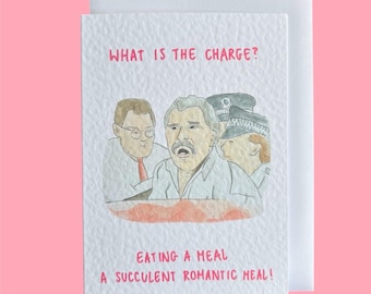 Succulent Chinese (romantic) Meal | Handcrafted Valentine’s Card