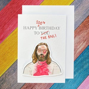 Joe Wilkinson | RNLI | Handgefertigte Karte zum Geburtstag