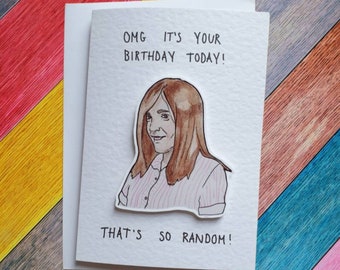 Ja'mie King | Handcrafted Birthday Card