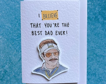 Coach Ted | Handcrafted Father’s Day Card