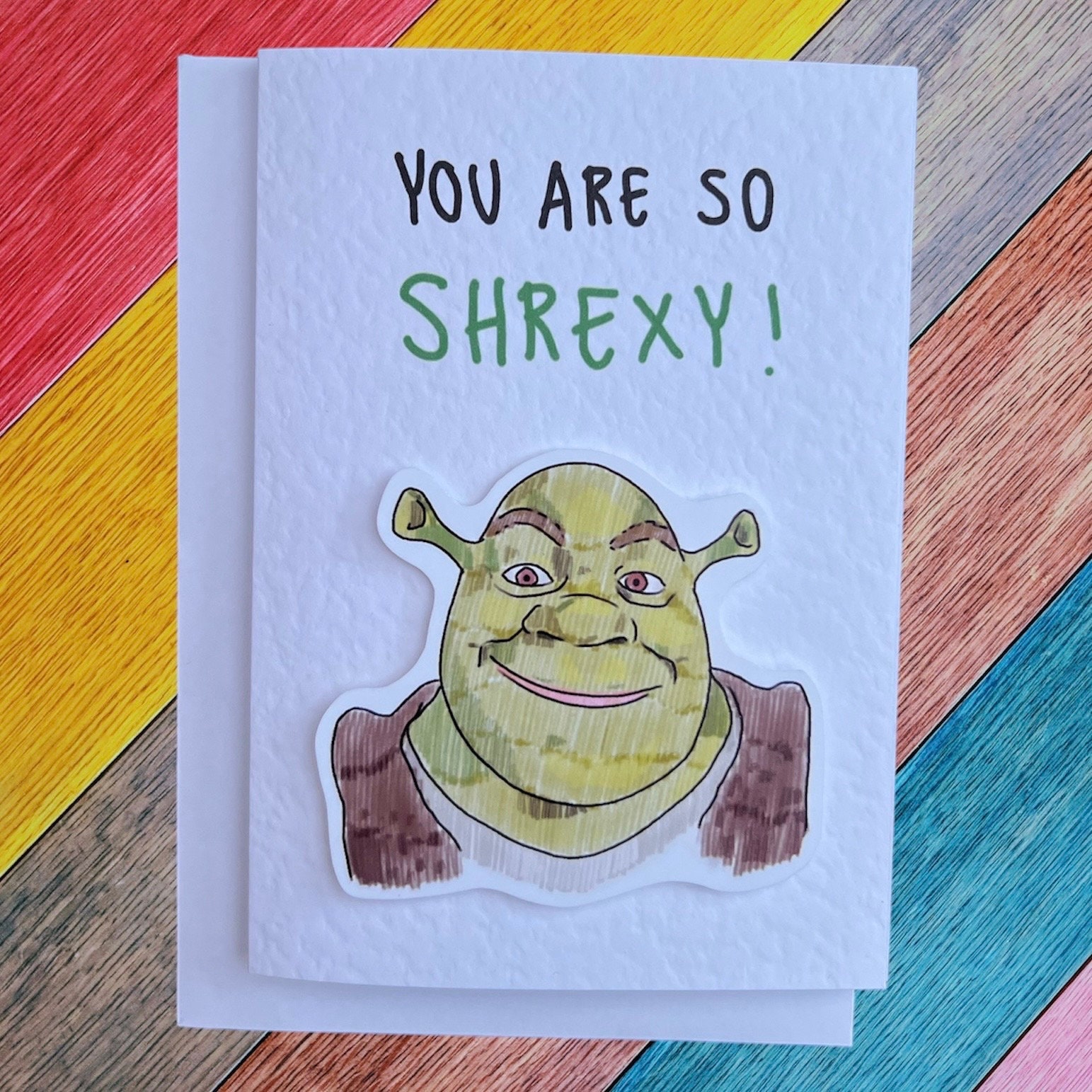 Shrek Meme Greeting Card for Sale by danimora