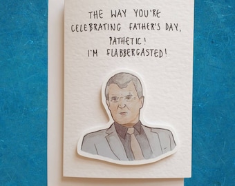 Roy Keane / Tarjeta del Día del Padre hecha a mano