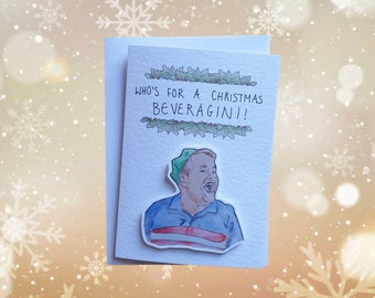 Smithy | Gavin & Stacey | Handcrafted Christmas Card