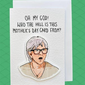 Linda | Qui diable ??? | Carte de fête des mères fabriquée à la main