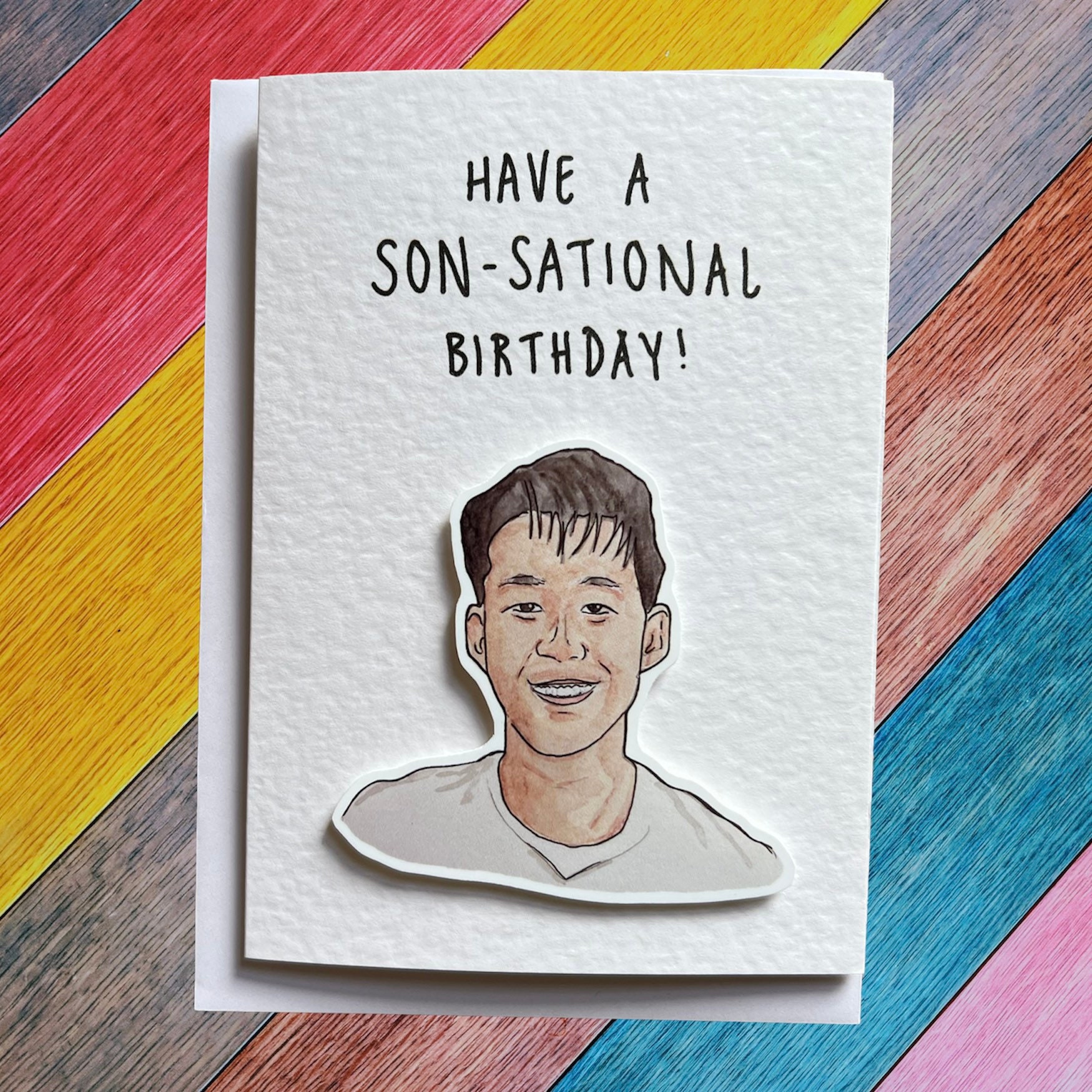 Tottenham Son Birthday Card - Etsy