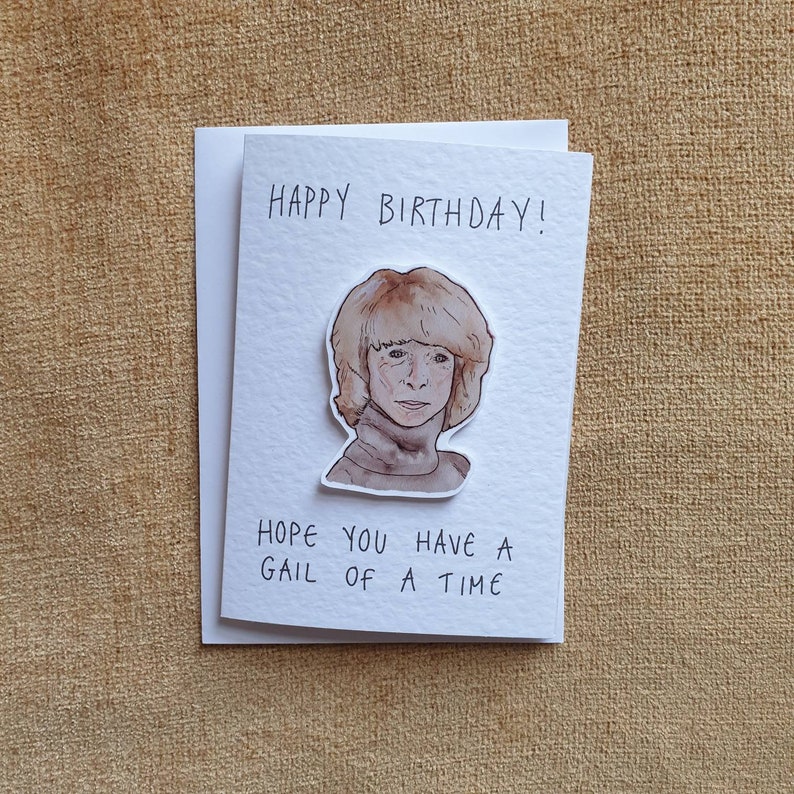 Gail Platt Birthday Card - Etsy