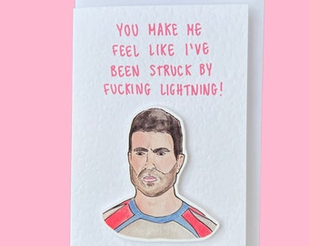 Roy Kent | Handcrafted Valentine's Day Card