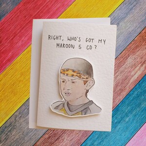 Rio Wellard | Tracy Beaker | Handcrafted Greeting Card