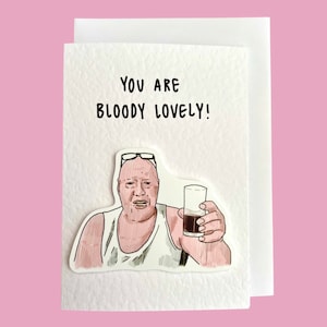 C'est sacrément beau meme | tu es vraiment adorable | Carte de Saint-Valentin fabriquée à la main