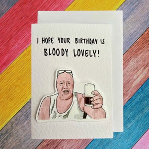 Das ist ein verflixtes schönes Mem | Ich hoffe, du hast Geburtstag! Handgefertigte Karte zum Geburtstag