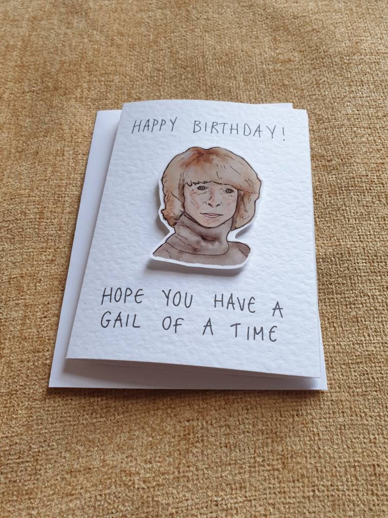 Gail Platt Birthday Card - Etsy