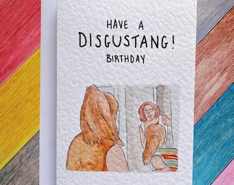 DISGUSTANG!!! Meme | Handcrafted Birthday Card