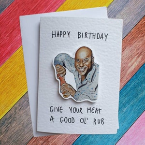 Ainsley Harriott | Carte d'anniversaire fabriquée à la main